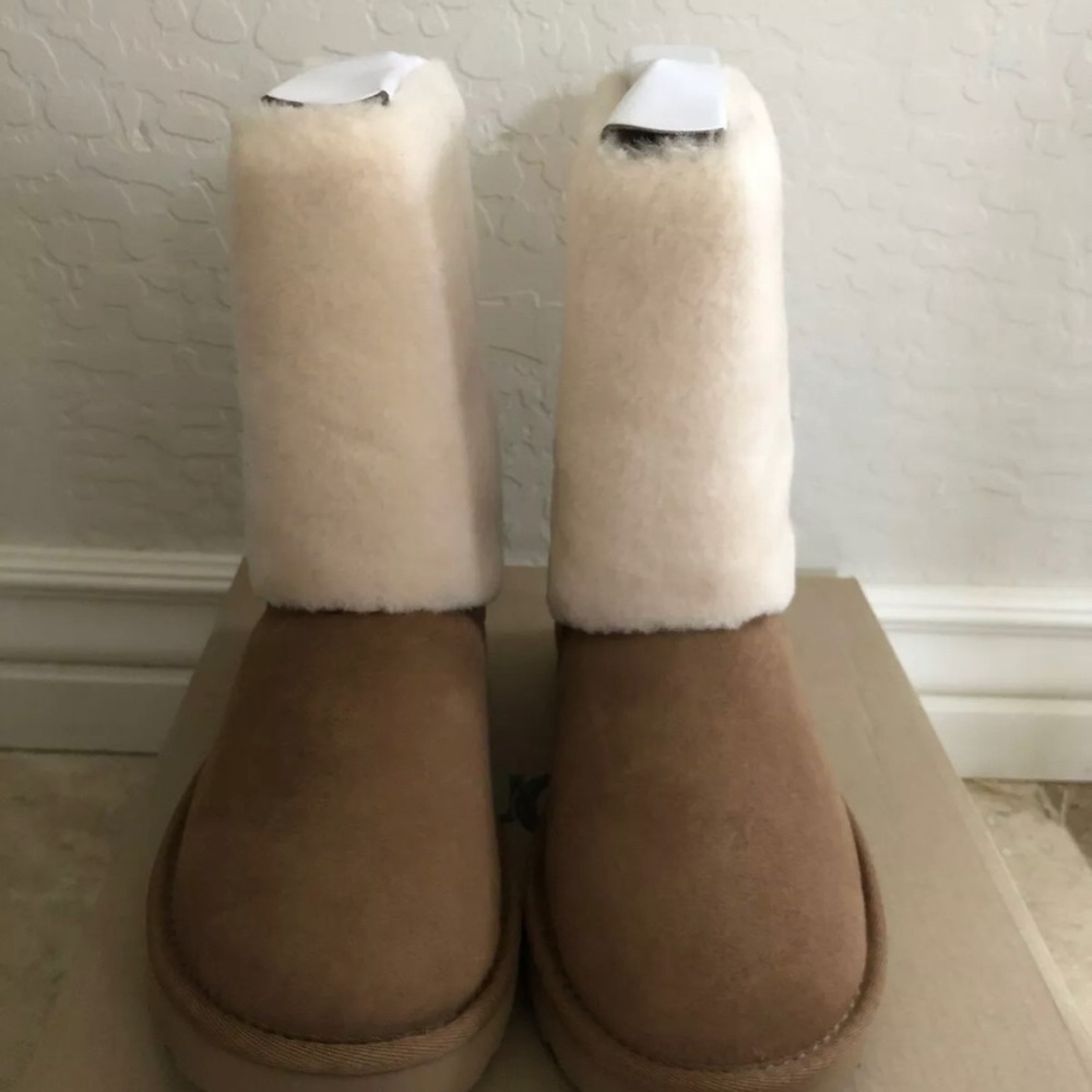 UGG classic cuff - chestnut size 7